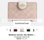 Coach Medium Wallet