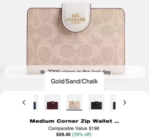 Coach Medium Wallet